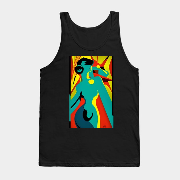 Modern Situation of undefined Tank Top by Psychedeers